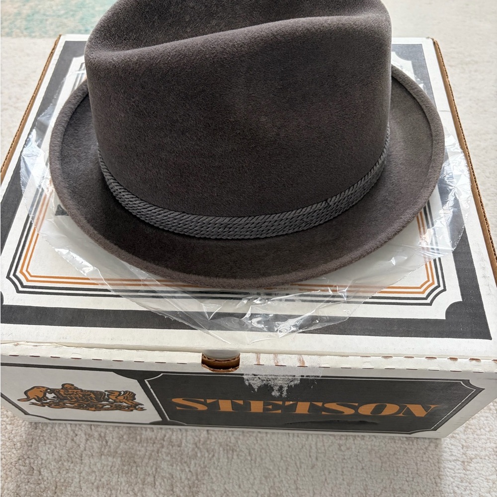 Stetson Charcoal Wool Hat